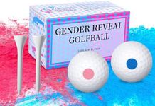 FIEKEICC Gender Reveal Golf Balls E