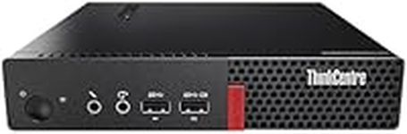 Lenovo ThinkCentre M910q Tiny Desktop Computer Mini PC, Quad Core i5 6500T up to 3.1GHz,16GB DDR4 RAM,256GB NVMe M.2 SSD,WiFi Bluetooth,Wireless Keyboard and Mouse,Windows 10 Pro(Renewed)