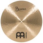 Meinl Cymbals Byzance Traditional Crash Medium Cymbal 20 inch (Video) for Drum Kit (50,80cm) B20 Bronze, Traditional Finish (B20MC)