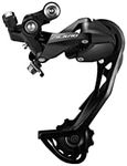 SHIMANO,Black,ERDM3100SGS Alivio Alivio M3100 Rear derailleur, 9-Speed, Shadow Design, SGS Long cage