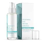 Intensive Eye Repair Essence by Project E Beauty | Hydrating Formula with Hyaluronic Acid | Smooths Fine Lines | Plumps Eye Area | Reduces Puffiness & Dark Circles | Lightweight & Organic | 50ml