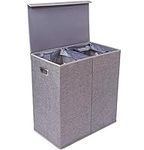 Double Laundry Hamper with Lid | Re