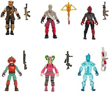 Fortnite Micro Legendary Series 6-Pack, Six 2.5-inch Highly Detailed Figures with Weapons