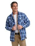 Champion Mens Pennine Fleece Lined & Padded Lumberjack Shirt Blue XXL