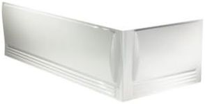 Twyford PP2171WH White Omnifit 1700mm Front Bath Panel, Bath