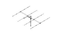 Sirio SY-4-4 Element Yagi Beam Antenna (26.5-30 MHz Tunable)