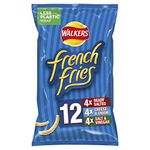 Walkers French Fries Variety Multipack Snacks, 12x18 g