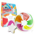 Large Star Bath Bomb from Zimpli Kids, Magically Creates Rainbow Special Effect, Birthday Gifts for Children, Toddlers, Boys & Girls, Moisturising Fun Bath Toy, Vegan Friendly & Cruelty Free