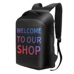 Full Color LED Display Backpack with High Brightness, Large Capacity, Waterproof and Breathable, Versatile Usage, for Advertising, Festival, Slogans, Commercial Promotions