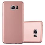 cadorabo Case works with Samsung Galaxy NOTE 5 in - Shockproof and Scratch Resistent Plastic Hard Cover - Ultra Slim Protective Shell Bumper Back Skin