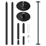 SereneLife Pole Dance Professional Training Equipment, Spinning Pole for Home w/Extension Poles, Strong & Durable Supports Up to 1,102 lbs