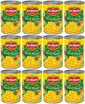 Del Monte Diced Mango in Extra Light Syrup, Canned Fruit, 12 Pack, 15 oz Can, Yellow