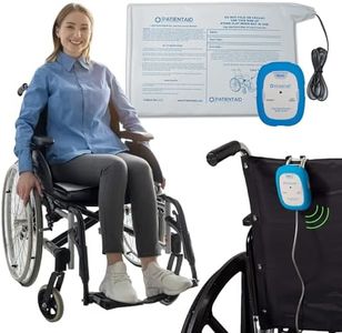 Caregiver Alarm & Fall Prevention System with Chair Pad :: Includes Patient Monitor with Rubber Casing, 9V Battery, 3 Mounting Options, Screws & Full Instructions, 1 Yr. Warranty by Patient Aid