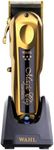 Wahl Professional 5 Star Gold Cordless Magic Clip Hair Clipper with 100+ Minute Run Time for Professional Barbers and Stylists - Model 8148-700, Black,Gold