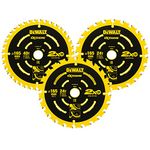 Dewalt DT10397-QZ Elite Series Circular Saw Blade 2X165mm 24T 1X165mm 40T 3 Pack