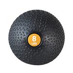 PRISP Weighted Medicine Slam Ball - Fitness Ball with Easy Grip Textured Surface