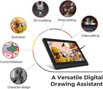 XPPen Artist Pro 16 Drawing Tablet – 15.4" Full-Laminated Display