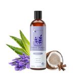 kin+kind Oatmeal Shampoo Lavender for Dogs & Cats - Natural Dog Shampoo for Itchy & Sensitive Skin with Colloidal Oatmeal, Olive Oil & Coconut Oil - Moisturizing & Safe Pet Shampoo - Made in USA (12 fl oz)