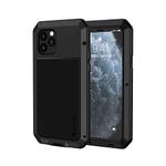 iPhone 11 Pro Max Case, Lanhiem Heavy Duty Shockproof [Tough Armour] Metal Case with Built-in Screen Protector, 360 Full Body Protective Cover for iPhone 11 Pro Max, Dust Proof Design -Black