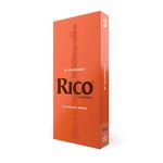 D’Addario Woodwinds - Rico Bb Clarinet Reeds - Reeds for Bb Clarinet - Crafted for Beginners, Students, Educators - Strength 1.5, 25-pack