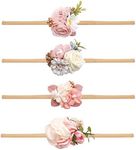 cherrboll 4pcs Baby Girl Headbands 