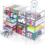 VZKAH Acrylic Organizer with Drawer