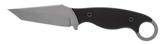 Smith & Wesson M&P Extreme Ops Karambit 8.5in S.S. Full Tang Fixed Blade Knife with 4in Tanto Point, G10 Handle and Finger Loop for Outdoor, Tactical, Survival and EDC, Black