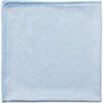 Rubbermaid FGQ63000BL00 Executive Series Hygen 16 Inch X 16 Inch Glass Microfiber Cloth, 12 Pack, Blue, 16 Inch x 6.299 Inch x 6.299 Inch