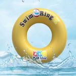 Swimming Pool Party Swimming Circle, Environment-Friendly PVC, Inflatable Swimming Circle, Portable Folding Swimming Circle for Adults and Children (2)