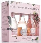 Pink Prosecco Collection - a gift box of 3 of Italy’s most famous Rosé Prosecco brands; Canti, La Gioiosa & Sant’Orsola - 3 x 20cl bottles