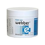 Webber Natural First Aid Ointment, Protects against Infections and Provides fast healing with Vitamin E to fight Scars from Cesarean and Cuts, Burns from Tattoos, Wrinkles, Acne and Very Dry Skin (Jar - 50mL) (Jar)