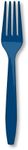 Creative Converting Navy Blue Plastic Forks Party Supplies, One Size