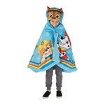 Franco Paw Patrol Kids Bedding Plush Snuggle Wrap Hooded Blanket, 31" x 54", (Official) Nickelodeon Product