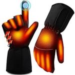 Electric Gloves Hand Warmer Gloves for Chronically Cold Hand,Electric Batteries Heated Gloves for Men Woman-6 AA Battery Operated Gloves