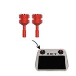 GetZget® Thumb Rocker for DJI Mini 3 Pro RC/Mavic 3 Classic Smart Remote Controller Joysticks Accessories (Red)