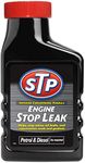 STP Engine Stop Leak for Petrol & Diesel Engines 300 ml, Improved Concentrated Formula, Conditions your Engine and Prevents Minor Oil Leaks, Mechanical Car Cleaning Products, Made in the UK