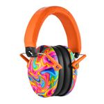 PROHEAR 032 Kids Ear Protection - Noise Cancelling Headphones Ear Muffs for Autism, Toddlers, Children - Orange