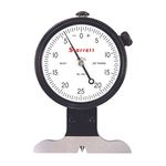 Starrett 643JZ 643 Series Dial Depth Gauge, Indicator Type, 0-0.125" Range, 0.0005" Graduation, With Case, 1 GRAD for first 2 1/2 REVS Accuracy