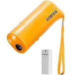 LED Ultrasonic Dog Repeller and Trainer Device 3 in 1 Anti Barking Stop Bark Handheld Dog Training Device (Yellow)