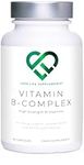 Vitamin B Complex High Strength | 90 Capsules - 90 Day Supply | All 9 B Vitamins B1-B2-B3-B5-B6-B7-B9-B10-B12, Inositol and Choline | Completely Clean - No Fillers | Love Life Supplements