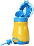 BYETOO Portable Baby Child Kids Travel Potty with Clean Brush ([Boy,600ML])