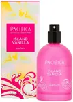 Pacifica Beauty Island Vanilla Spray Perfume, Fragrances, Euphoria, Sugar, Vanilla, Sandalwood, Lily of the Valley, Perfume Spray, Clean Perfume, Parfum, Eau de Toilette, Vegan, 2 fl oz (1 Count)