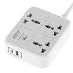 Stuffcool ChargeCube 30 Mini Surge Protector with 3 AC Ports and 30W Dual Port Type C PD PPS Output with Super Fast Charging, Charging iPhones 50% in 30 mins, Charges MacBook Air