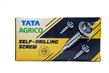 Tata Agrico Self Drilling Screws - (12-14 X 25MM) - 250 N | Anti-corrosive, durable and strong | Rusper coating