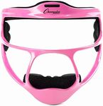 Champion Sports Magnesium Softball Face Mask - Lightweight Masks for Youth - Durable Head Guards - Premium Sports Accessories for Indoors and Outdoors - Pink