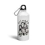 SCPmarts Create Your Desire� Friends Theme Fan Art Printed Aluminium Sipper Bottle 600 ML SCPALB501