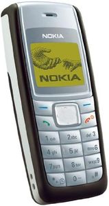 Nokia 1110i Téléphone portable double bande GSM 900/1800 Noir