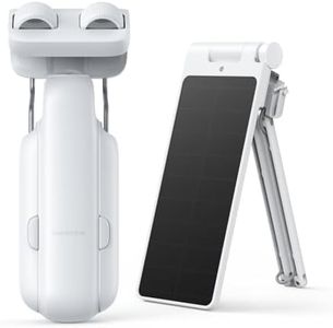 SwitchBot Smart Automatic Curtain Opener with Solar Panel - Bluetooth Remote Control with App/Timer, High-Performance Motor,Add Hub to Compatible with Alexa, Google Home, HomeKit