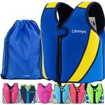 Limmys Swim Vest for Toddlers & Kids – Adjustable Buoyancy Swimming Aid, CE Safety Certified, Award-Winning Parent-Approved Design, Soft Neoprene Comfort, Secure Durable Design, Carry Bag Included