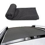 Non-Slip Mat, PVC Grid Pattern Anti-Slip Gripper Roll 90x100cm, Waterproof Non-Slip Liner Mat for Rug Gripper Car Roof Rack Shelf Drawer Liner, Home&Office (Medium - 36 * 39")